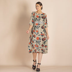 ROMANCE DRESS | PERSIMMON