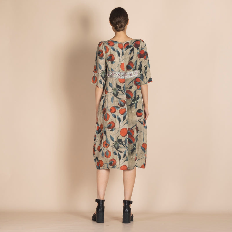 ROMANCE DRESS | PERSIMMON