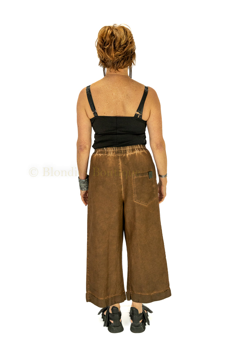 LOOSE TROUSERS COLD DYED