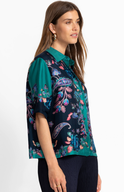 CLAUDINE BUTTON DOWN SHIRT