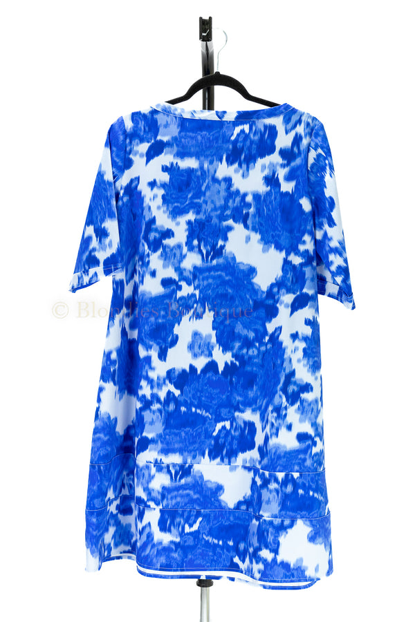 TIA DRESS | Blue Bajou