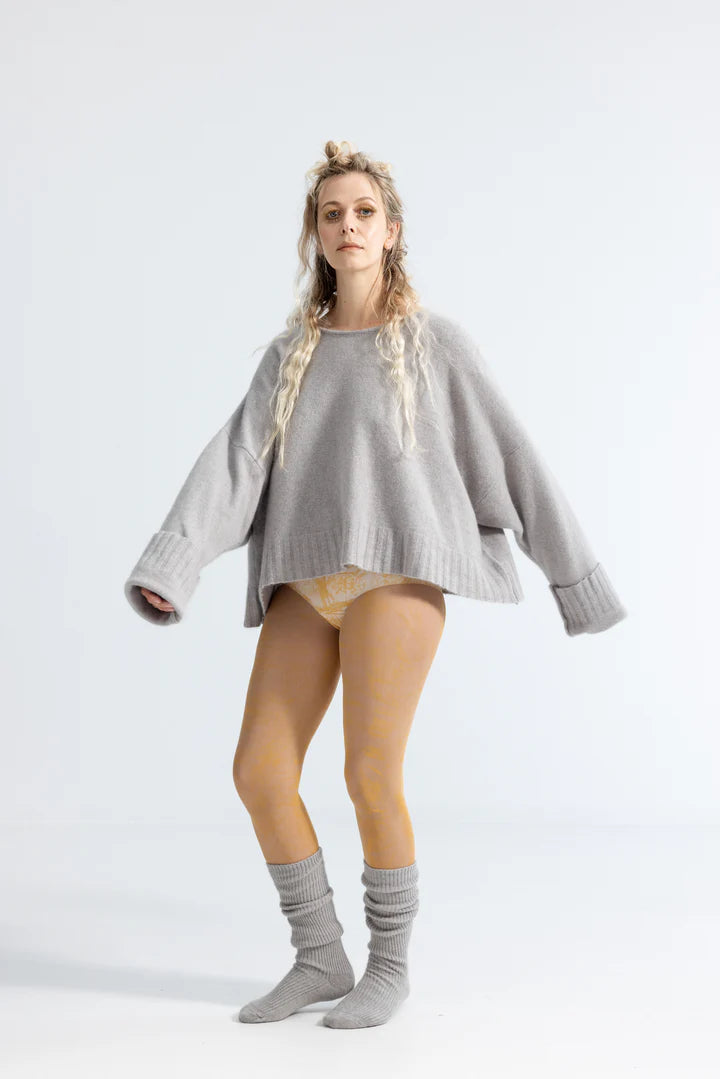 U CROP KNIT