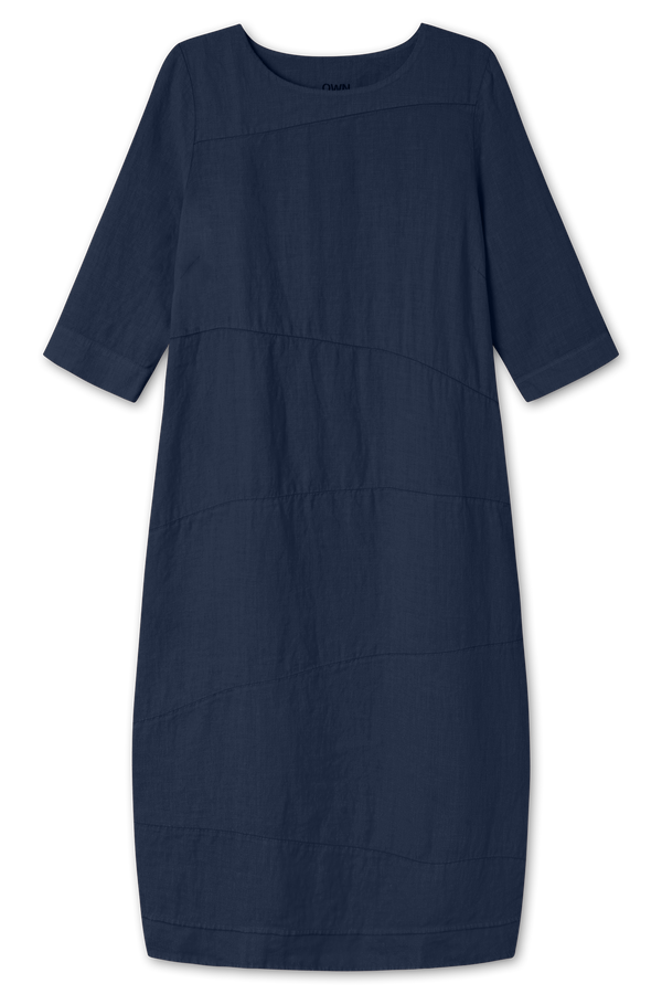 LONG CUTTINGS DRESS