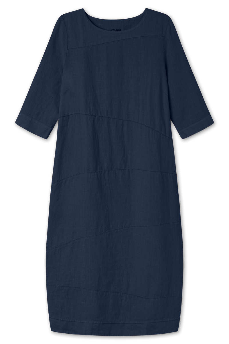 LONG CUTTINGS DRESS