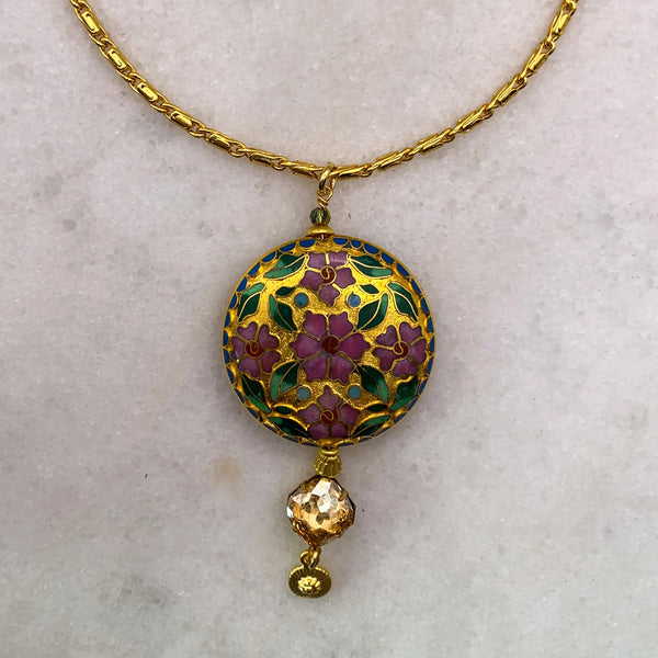 CLOISONNÉ NECKLACE