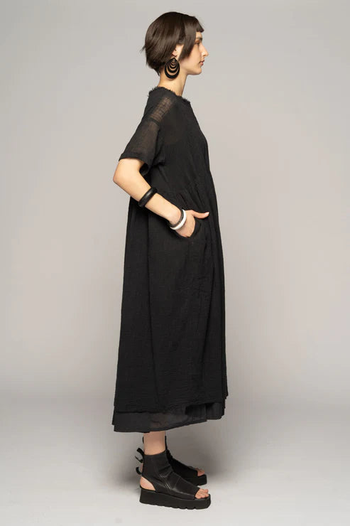 WATTLE GATHER DRESS