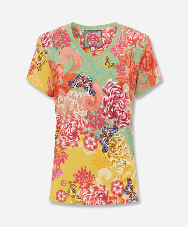 JANIE V NECK
