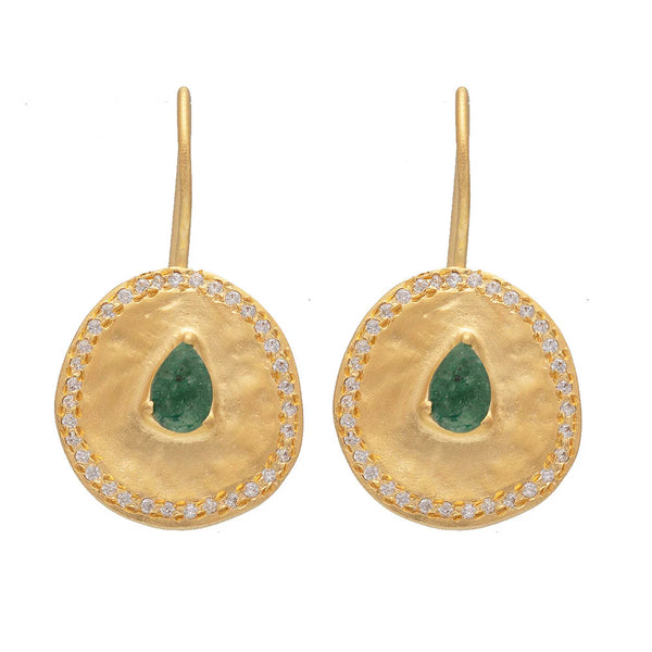 MAJORELLE AVENTURINE EARRINGS