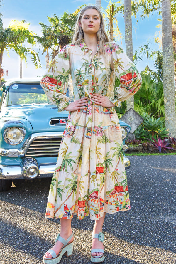 PICOT-A-BOO DRESS
