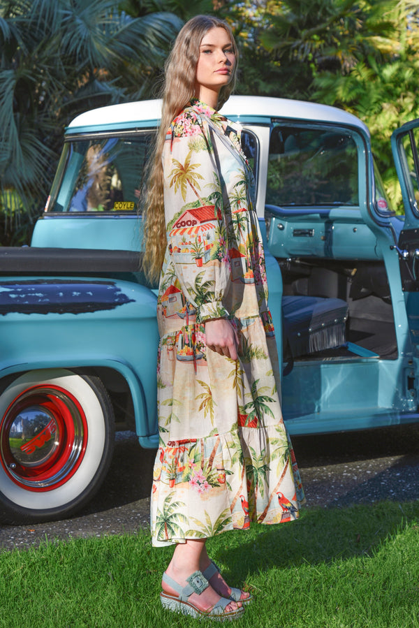 PICOT-A-BOO DRESS