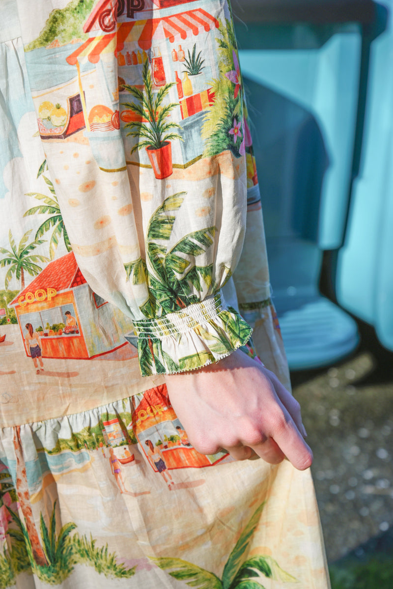 PICOT-A-BOO DRESS