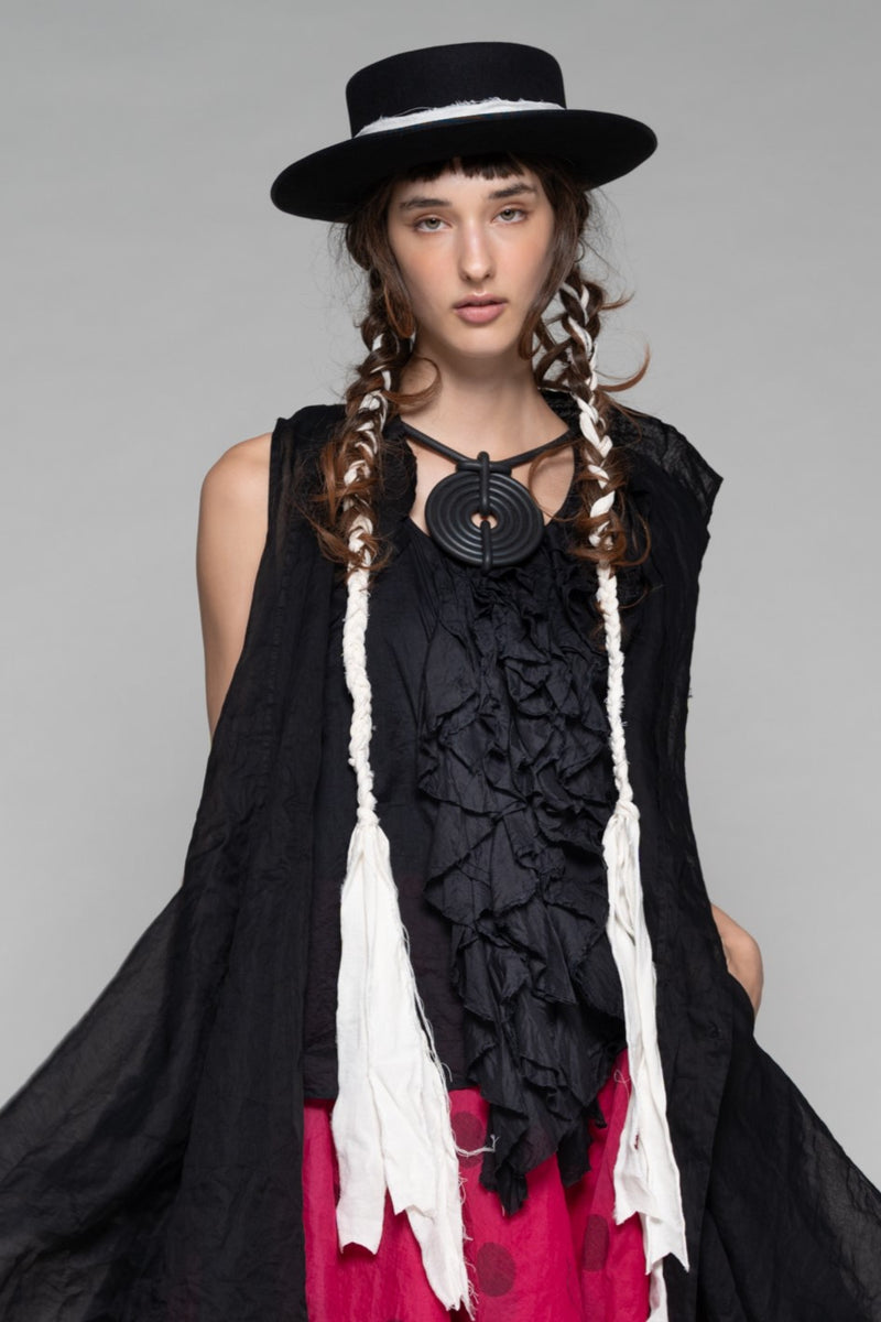 SUMI FRILL TOP