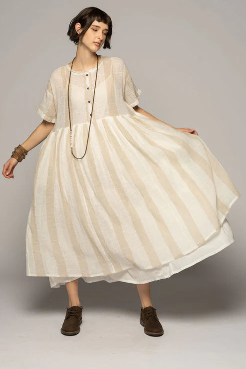 WATTLE GATHER DRESS